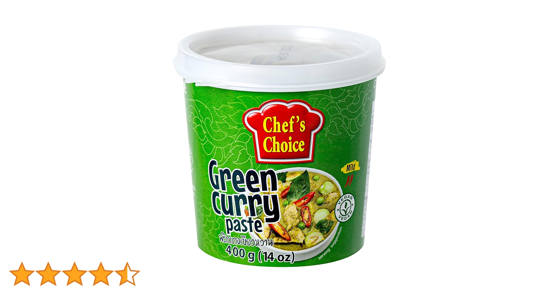 Amazon.co.jp: Chef's Choice グリーンカレーペースト400g（約32人分